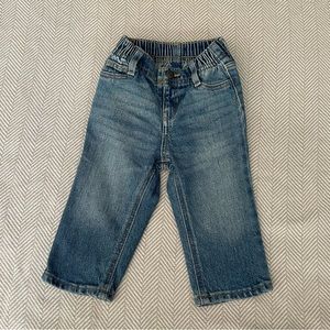 Old Navy baby blue jeans 6-12 months